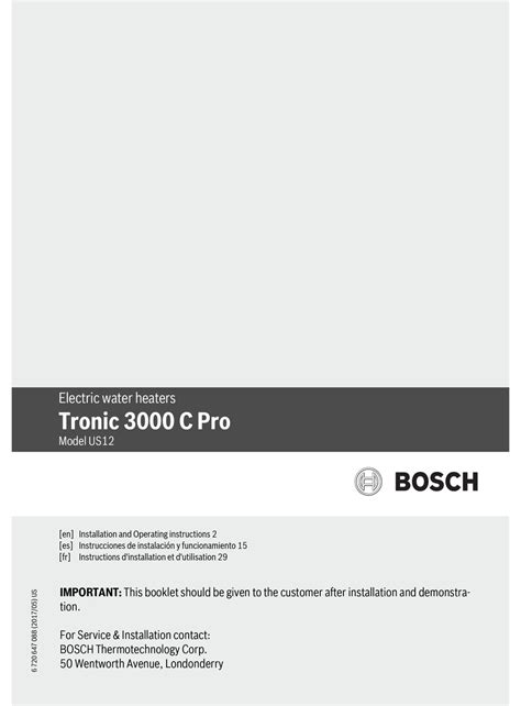 bosch tronic 3000 c pro manual